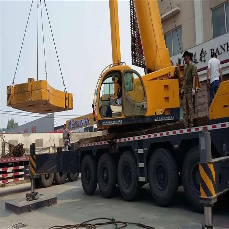 苏州姑苏当地吊车出租|机器吊装|75吨|工厂搬迁服务